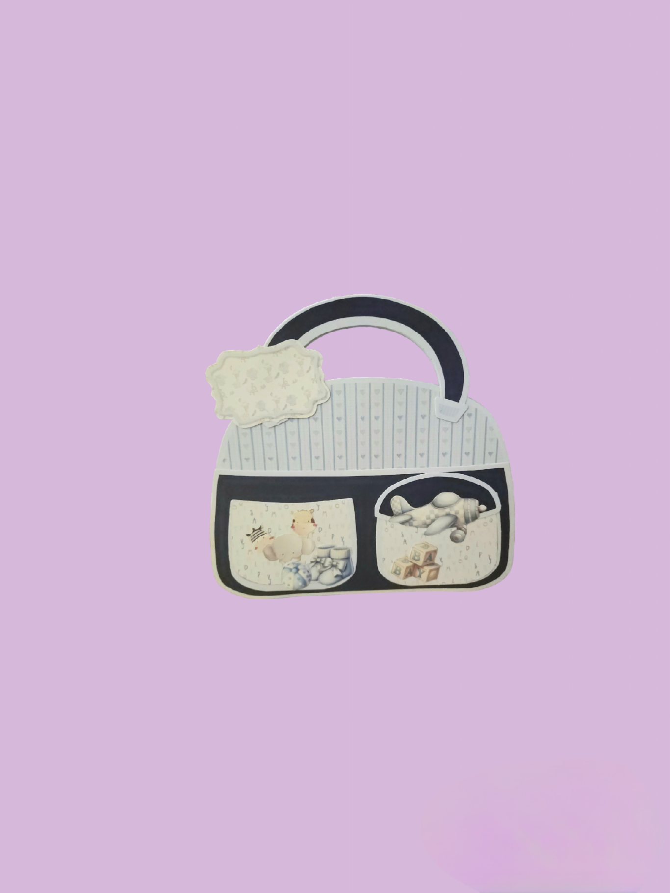 Babytasche - mit Platz für kleine Geschenke